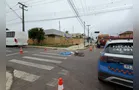 Ciclista morre após acidente com ônibus em cruzamento de Carambeí