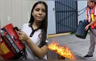 Estudante de 16 anos cria extintor que usa ondas sonoras e conquista ouro internacional