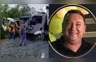Motorista de PG morre após colisão frontal entre caminhões na PR-427, na Lapa