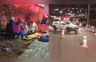 Motociclista sofre fraturas após ser atingido por motorista embriagado em PG