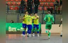 Brasil estreia com vitória sobre Cabo Verde na Copa das Nações de Futsal