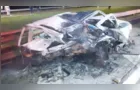 Motorista causa acidente com morte carbonizada e é preso após fugir na BR-116