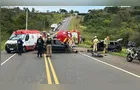 Grave acidente deixa vítima presa às ferragens no bairro Neves em Ponta Grossa