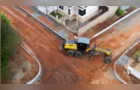 Obras de pavimentação avançam em ruas da Vila Purcina, em Rebouças