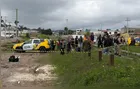 Populares acionam polícia após encontrarem homem morto perto de linha do trem em Pinhais