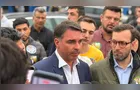 Flávio Bolsonaro faz declarações e traz propostas após visita a Filipe Martins em PG