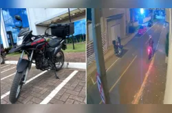 Motocicleta é furtada ao lado da UEPG Centro, em Ponta Grossa