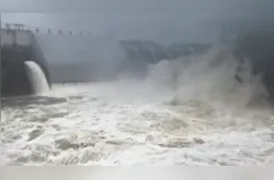 Veja o nível da água na Represa dos Alagados