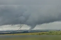 Tornado de baixa intensidade é confirmado entre PG e Carambeí
