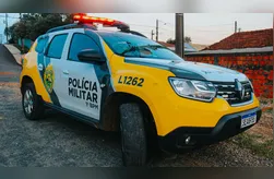 O adolescente foi apreendido e encaminhado, acompanhado da mãe, para as providências cabíveis
