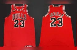 Camisa usada por Michael Jordan no Jogo 2 das Finais da NBA de 1998