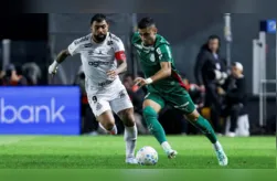 O Alviverde chega aos 70 pontos, empatado com o Flamengo, mas segue na 2ª posição por conta do número de vitórias