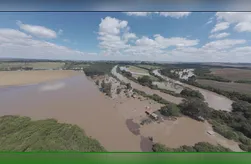 Distrito de Uvaia, localizado em Ponta Grossa, está praticamente ilhado