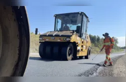 Obra do DER/PR atende 28,26 km da PR-160