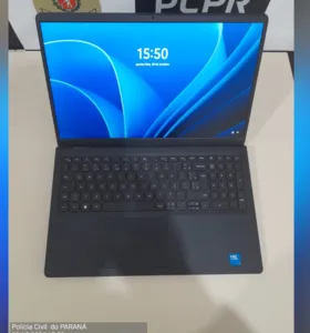 PCPR prende suspeito de furtar notebook em Piraí do Sul