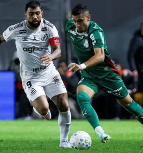 Santos e Palmeiras empatam e Flamengo segue líder do Brasileirão
