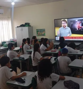 Estudantes puderam absorver importantes conceitos do tema audiovisual
