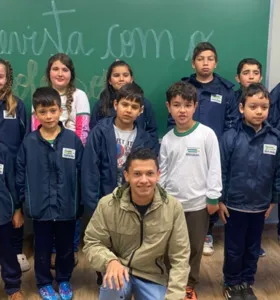 Entrevista sobre robótica desenvolve habilidades de turmas em Reserva