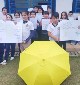 IMM e Vamos Ler auxiliam turma de Castro em reflexão sobre o Setembro Amarelo