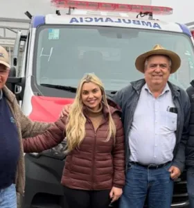 Socavão recebe nova ambulância 0km para transporte de urgência e emergência