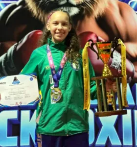 Atleta de Castro vence Copa do Mundo de Kickboxing no Uzbequistão