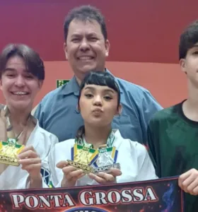 Atletas de Ponta Grossa conquistam títulos no Campeonato Brasileiro de Taekwondo