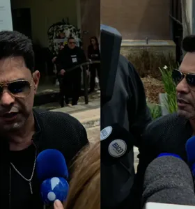 Zezé di Camargo se emocionou em velório de Rick