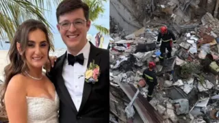 Grávida, marido e casal recém-casado morrem em desabamento de prédio