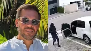 Empresário é morto a tiros na frente da esposa e da filha em SC