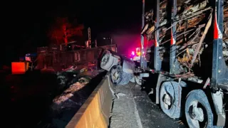 Acidente gravíssimo na PR-151 deixa um morto e mobiliza socorristas em PG