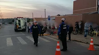 Irmãos são atropelados por carro enquanto andavam de bicicleta em PG