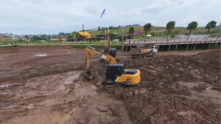 Obras do Lago de Olarias têm conclusão prevista para novembro em Ponta Grossa