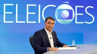 Flávio Bolsonaro anuncia que não participará de debate na Globo