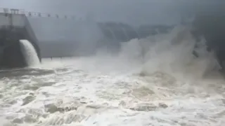 Veja o nível da água na Represa dos Alagados