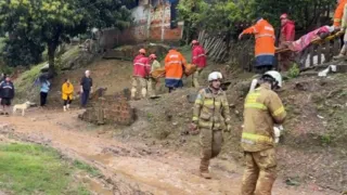Três vítimas morrem em soterramento no Bairro Ronda em PG