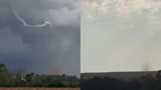Simepar confirma passagem de tornado no Paraná
