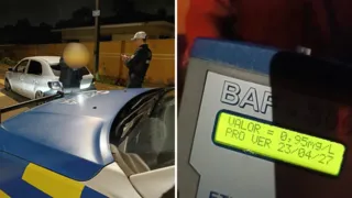 Motorista embriagado e sem CNH provoca acidente em Ponta Grossa