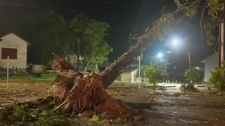 Temporal causa destruição e deixa casas destelhadas em municípios do Paraná