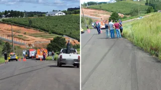 Idoso morre atropelado por carro no bairro Água Verde, em Imbituva