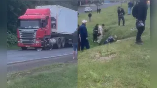 Gestante tem perna arrancada por moto e perde bebê em Pato Branco