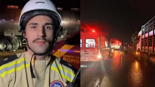 Bombeiros relatam dinâmica de acidente fatal na PR-151 em PG