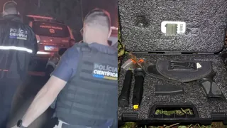 Terceiro suspeito de matar homem a tiros é preso e arma é apreendida em PG
