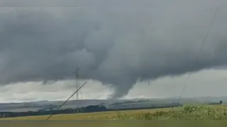 Tornado de baixa intensidade é confirmado entre PG e Carambeí