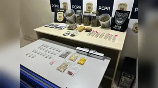 Operação integrada entre PC e GCM desarticula esquema de "delivery" de drogas em PG