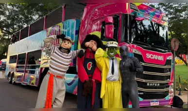 Chaves, Máscara, Homem-Aranha juntos: Carreta da Alegria volta a Ponta Grossa