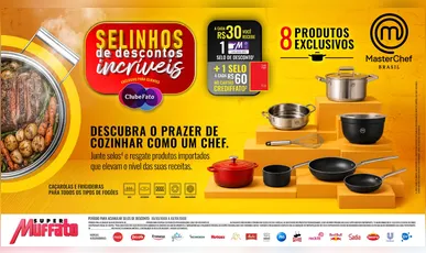 Experiência MasterChef: Super Muffato amplia coleção exclusiva em campanha de selos