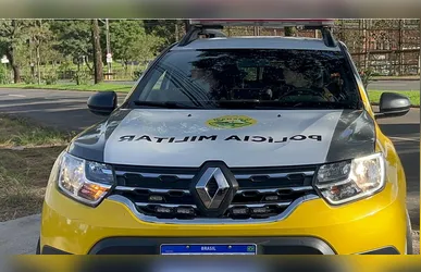 O homem recebeu voz de prisão e foi encaminhado à 13ª Subdivisão Policial