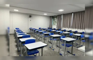 Homem invadiu uma escola, alegando estar sendo perseguido e pedindo acesso à internet para solicitar ajuda.