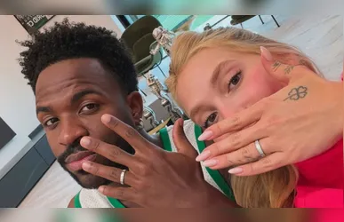 Vini Jr. e Virginia exibiram aliança de namoro