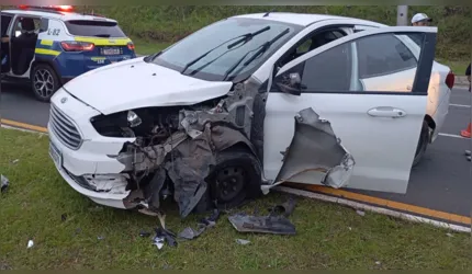 Durante a abordagem, os agentes notaram sinais evidentes de embriaguez no motorista